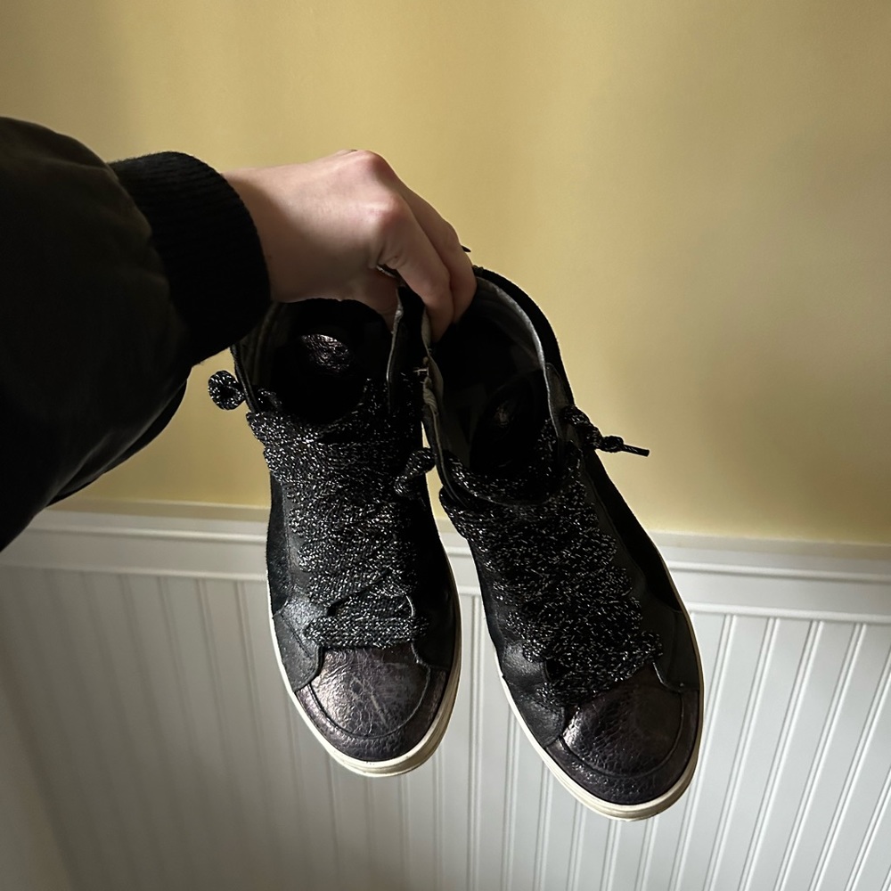 P448 Skate High Tip Sneaker in Black Booster size 10.5-11US - Picture 3 of 4